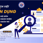 THÔNG BÁO TUYỂN DỤNG NĂM HỌC 2024 - 2025